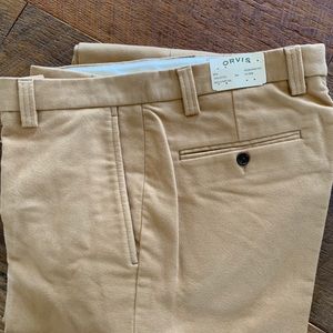 Orvis men’s moleskin pants, 34 waist, NEW